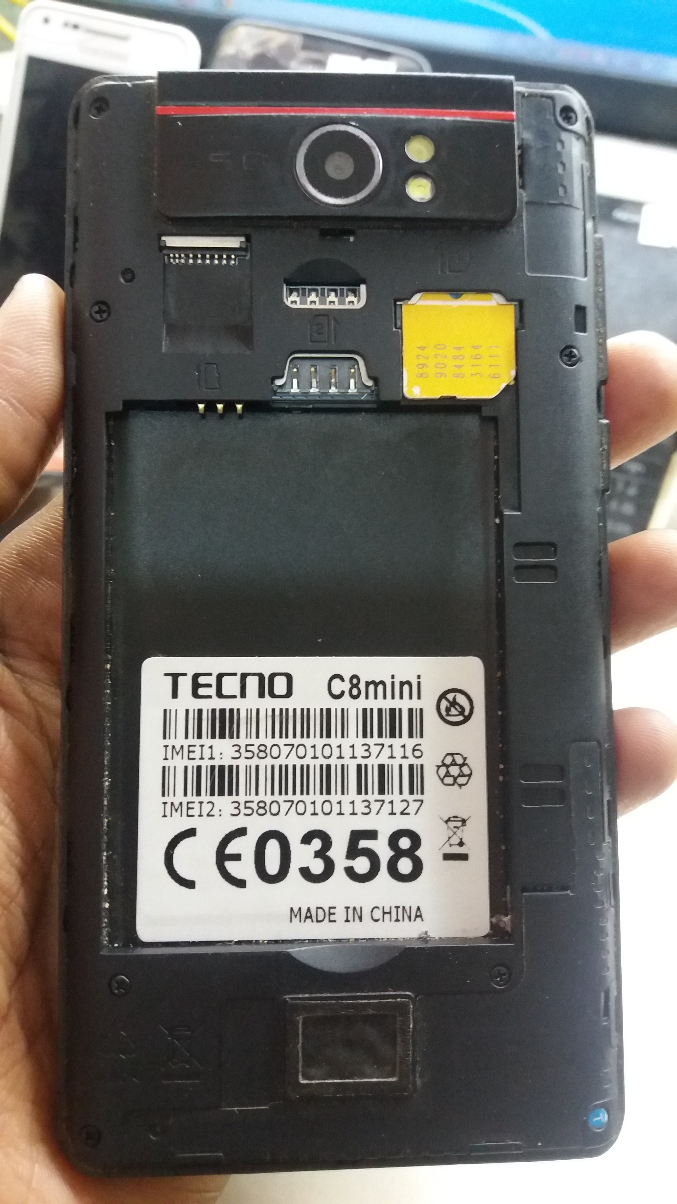 فلاشة جهاز كوبي سبريد  TECNO C8 MINI