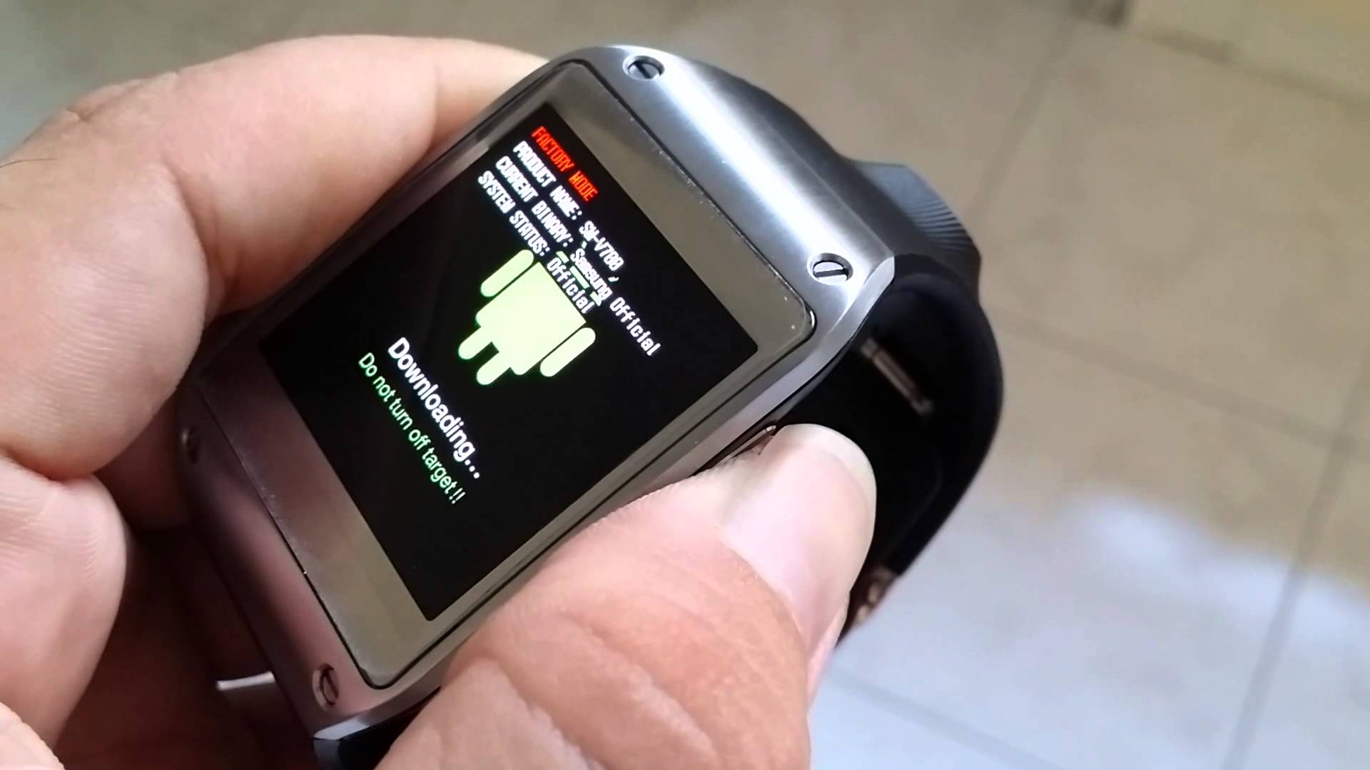 حــصــريــاً : روم كومبينشن COMBINATION SM-V700 Galaxy Gear