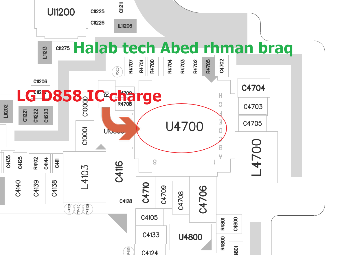 LG D858 IC CHARGE