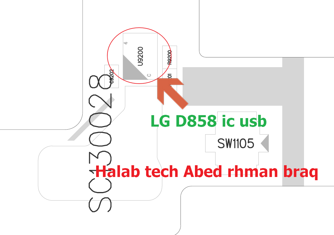 LG D858 ic usb