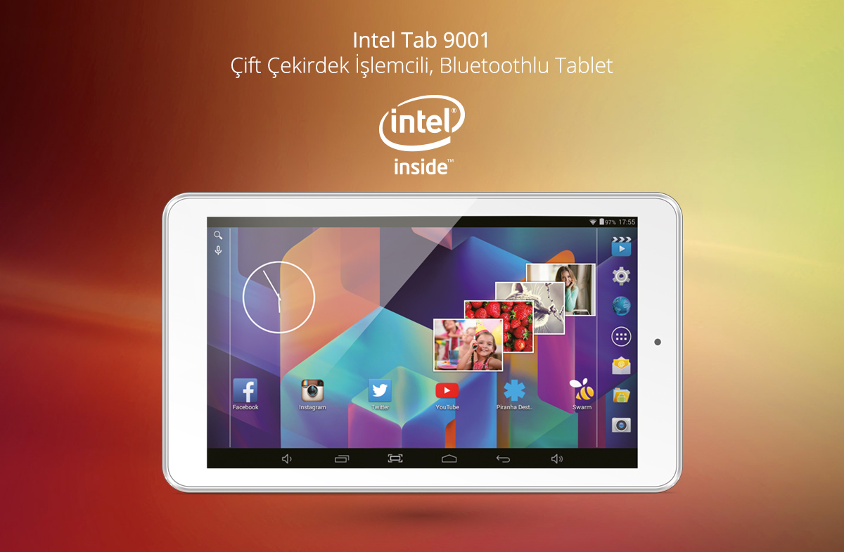 روم Piranha Intel Tab 9001