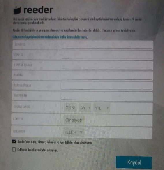 حل مشكلة فـك حساب التابلت التركي الـعنيد REEDER A8iC QUAD INTEL