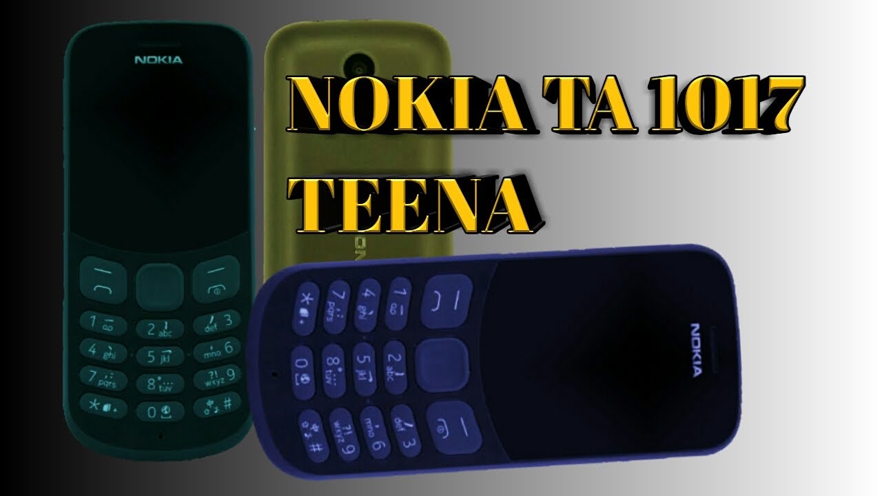 Nokia TA-1017 hard reset