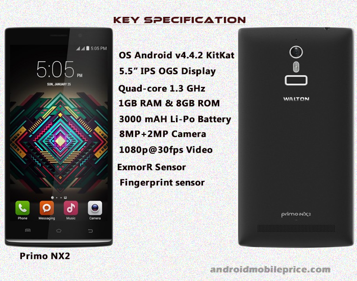 Walton Primo NX2 Firmware