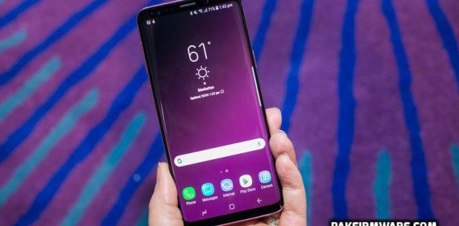 روم أوريو  4 ملفات للهاتف SAMSUNG GALAXY S9 PLUS SM-G965W إصدار 8.0 حماية U2