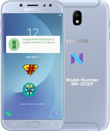 روت وريكفري معدل Samsung Galaxy J5 Pro SM-J530Y/أصدار7.0