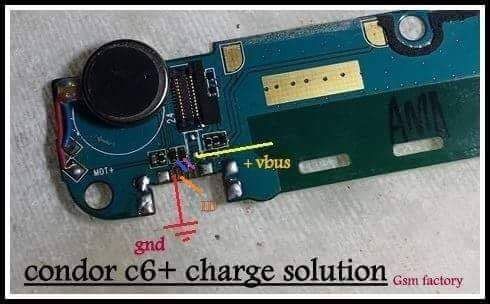 مسار الشحن Condor C6+ Charge ways